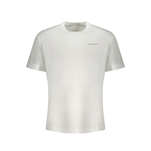 Calvin Klein White Cotton T-Shirt